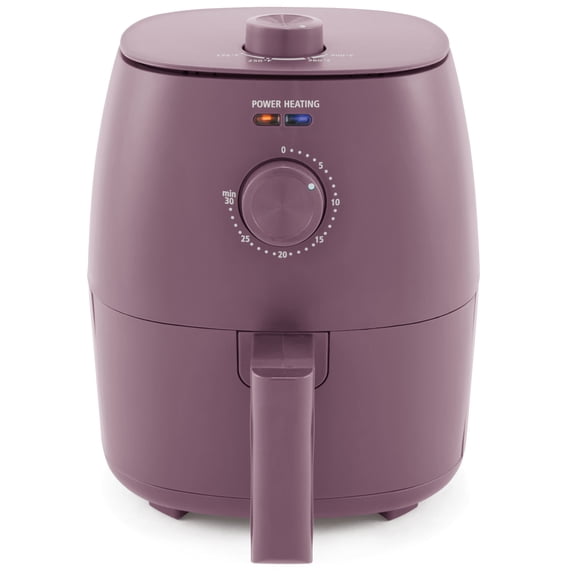 Mainstays 2.2 Qt Air Fryer, Enchanting Purple, Auto Shutoff