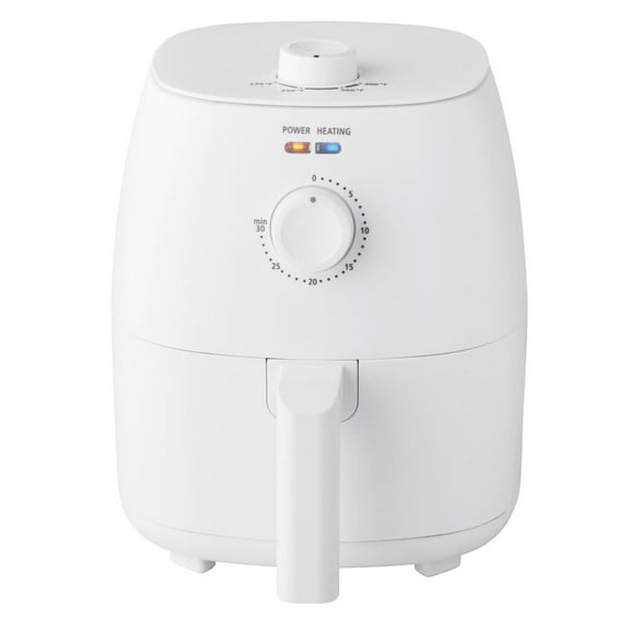 Mainstays 2.2 QT Air Fryer, Arctic White - Automatic Shutoff