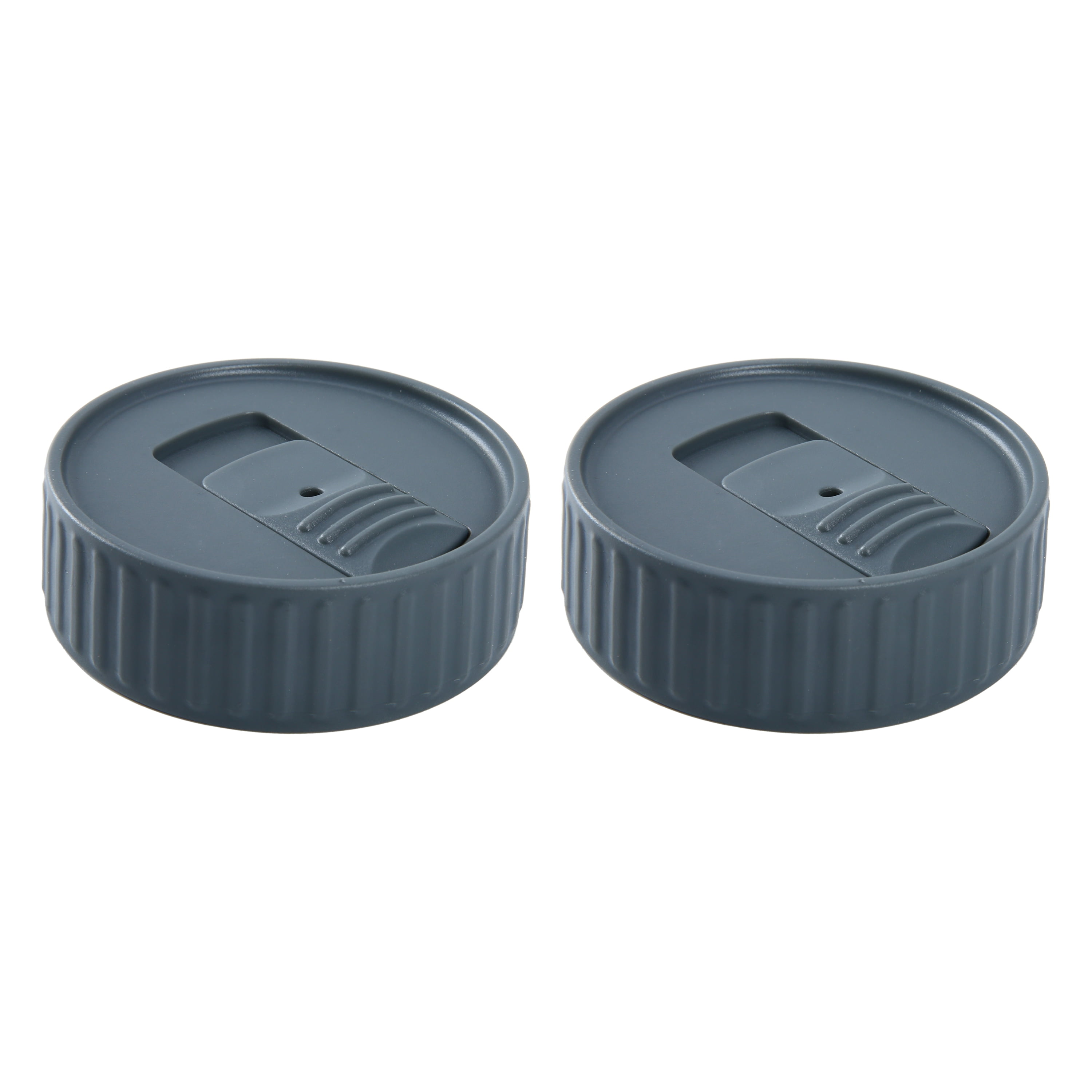 Mainstays BPA-Free Wide Mouth Mason Jar Drinking Lid - Set of 2