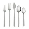 thumbnail image 1 of Mainstays 20-Piece Armatto Silver Matte Stainless Steel Flatware Set (Service for 4), 1 of 6