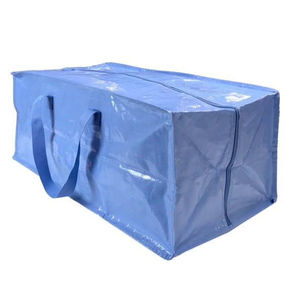 Mainstays 20 Gallon Blue Jewel Storage and Moving Bag with Dual Handles and Backpack Straps