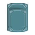thumbnail image 1 of Mainstays 2 Pieces 8.5” x 11” and 10” x 14” Non-Slip Recycled Poly Cutting Board,  Blue Color, 1 of 5