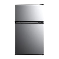 Mainstays 3.2 Cu Ft 2-Door Compact Refrigerator with Freezer only