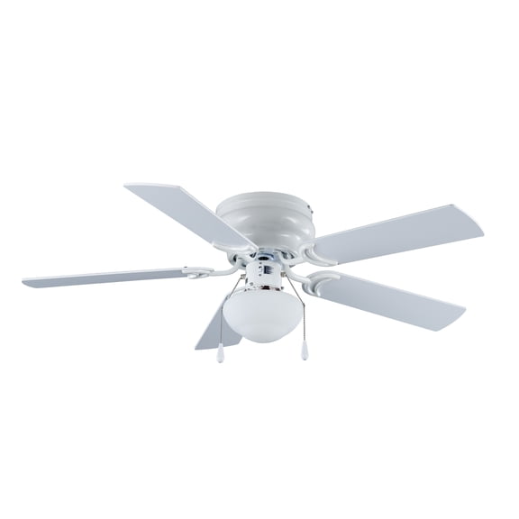 Mainstays 44" Indoor Hugger Ceiling Fan White