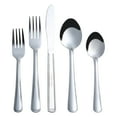 thumbnail image 1 of Mainstays 49-Piece Stainless Steel Flatware Set with Tray Organizer, Service for 8, 1 of 13