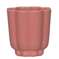 thumbnail image 1 of Mainstays Arlo 4" x 4" x 4" Round Coral Peony 100% Recycled Resin Planter, 1 of 9