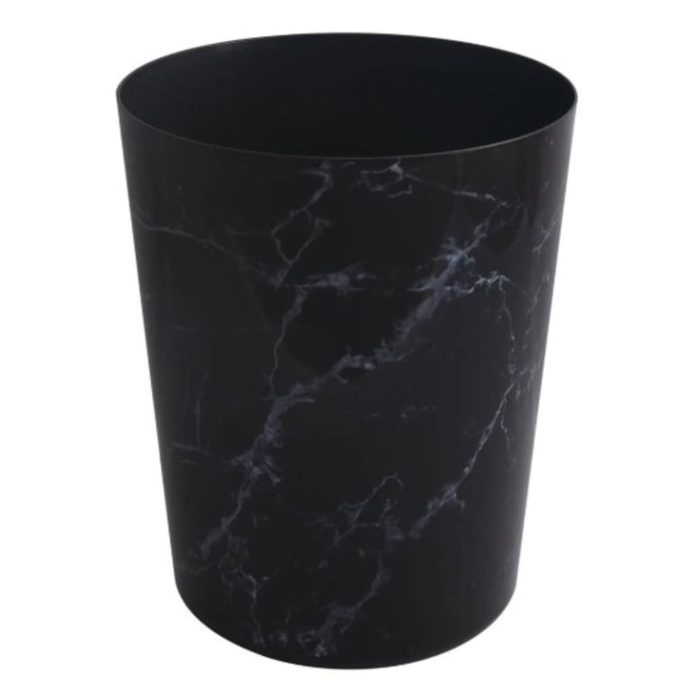 Mainstays Bathroom Trash Can, 5 Gallon Small Plastic Garbage Bin