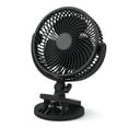 thumbnail interactive-video image 1 of Mainstays 6-inch New Desktop or Clip-on AC Electric Personal Indoor Fan with 2 Speeds, Black, 1 of 10