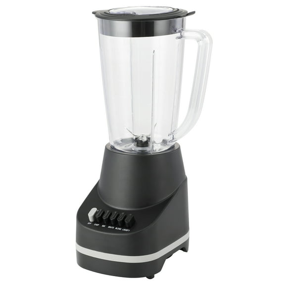 Mainstays 500 W 6-Speed Blender With 48 oz/1.5 L Jar , Black