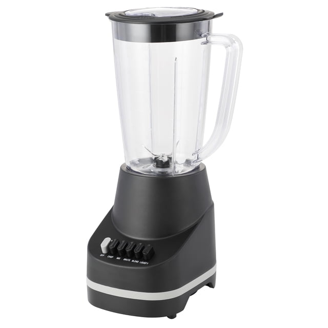 Mainstays 500 W 6-Speed Blender With 48 oz/1.5 L Jar , Black