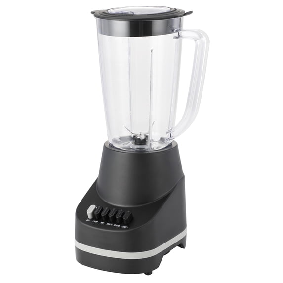 Mainstays 500 W 6-Speed Blender With 48 oz/1.5 L Jar , Black , New