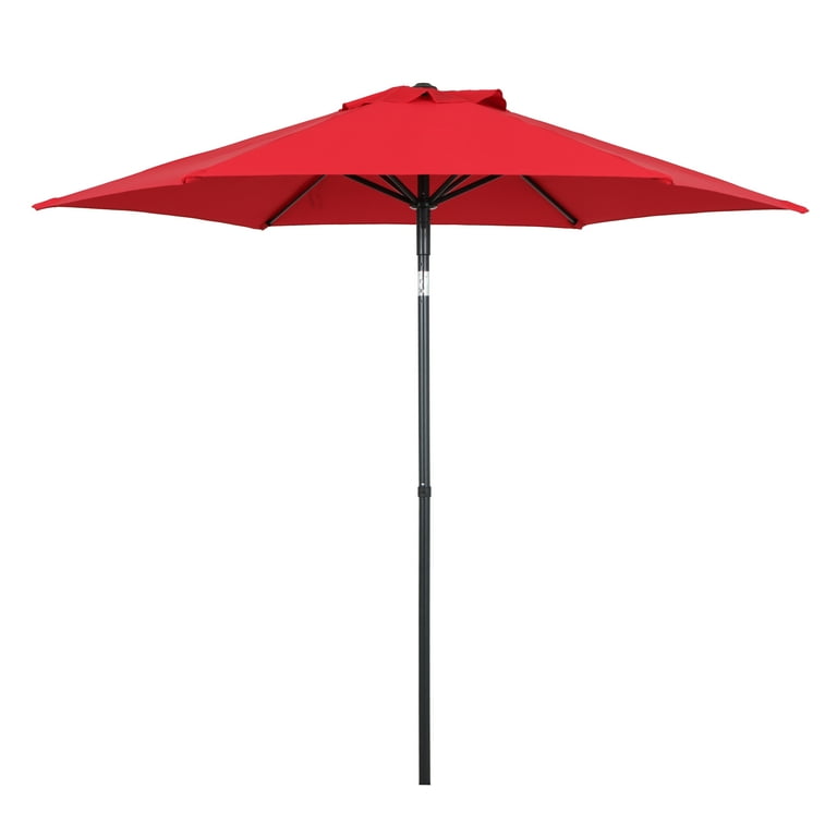 amazon prime mainstays patio umbrellas 6.5 ft Striped Italian Create a relaxing and inviting vibe in your garden space with this 7.5 Mainstays Outdoor 7.5' Black Round