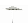 thumbnail image 1 of Mainstays Outdoor 7.5' Tan Stripe Round Market Patio Umbrella, Push-Up and 3-Angle Tilt, 1 of 6
