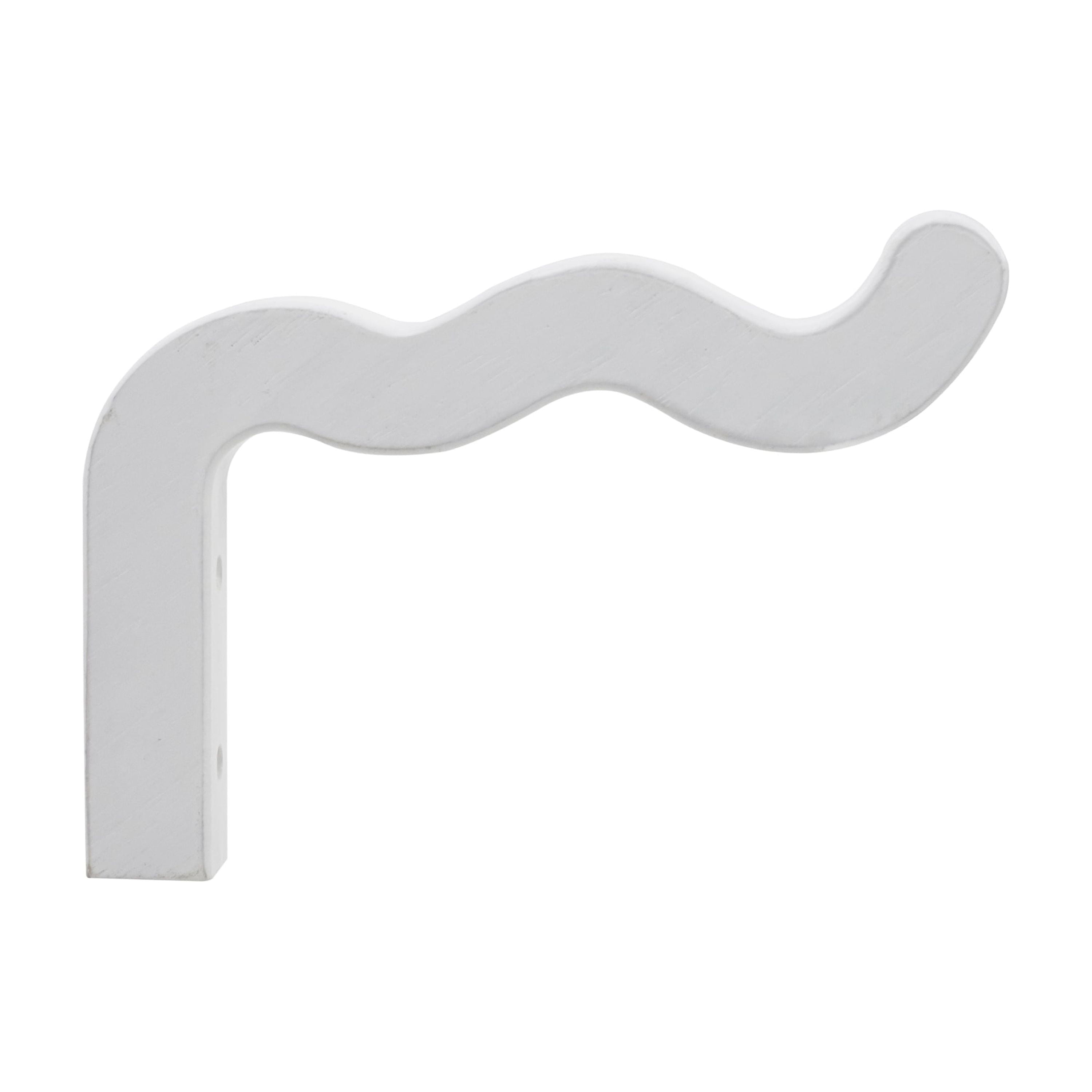 Mainstays 7 inch White Wood Grove Wall Plant Hanger, 1 Pack