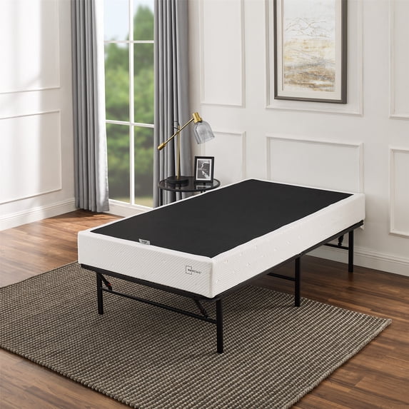 Mainstays 7" Twin High Profile Easy Assembly Smart Metal Box Spring, (Mattress & Bed Frame Not Included)