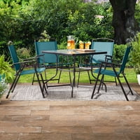 5-Piece Mainstays Albany Lane Outdoor Dining Set (3-colors)