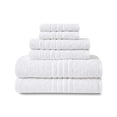 thumbnail image 1 of Mainstays Basics 6-Piece White Bath, Hand and Washcloth Set, 1 of 4