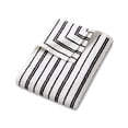 thumbnail image 1 of Mainstays Basic Striped Bath Towel, Soft 100% Cotton and Highly Absorbent Bath Towel, Black, 1 of 5