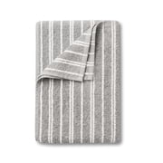 Mainstays Basic Striped Bath Towel, Soft 100% Cotton and Highly Absorbent Bath Towel, Grey