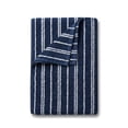 thumbnail image 1 of Mainstays Basic Striped Bath Towel, Soft 100% Cotton and Highly Absorbent Bath Towel, Navy, 1 of 5