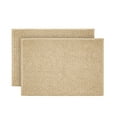 thumbnail image 1 of Mainstays Basic Polyester Chenille Noodle Bath Rug, Vallejo Tan, 17"x24", 2-Piece Set, 1 of 9