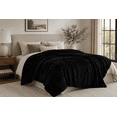thumbnail image 1 of Mainstays Blanket Black Full/Queen, 1 of 6