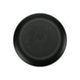 thumbnail image 1 of Mainstays 10.5" Round Plastic Plate, Black, 1 of 5