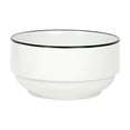 thumbnail image 1 of Mainstays Black Rim Stoneware Bowl, 1 of 5