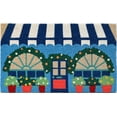 thumbnail image 1 of Mainstays 18"x30" Blue Flower Shop Coir Fiber Doormat, 1 of 5