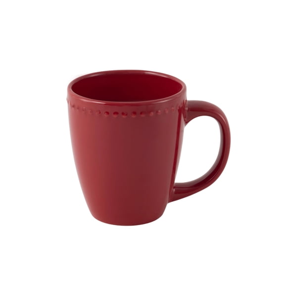 Mainstays 16oz Brynn Red Stoneware Mug