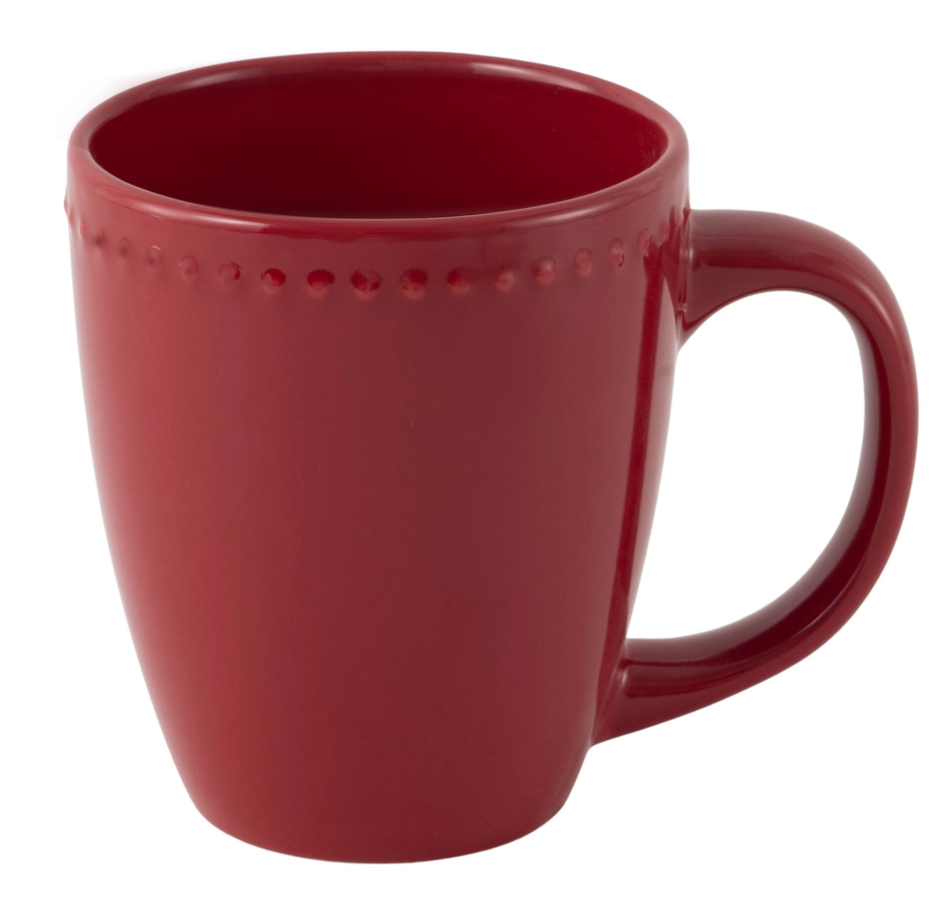 Mainstays 16oz Brynn Red Stoneware Mug