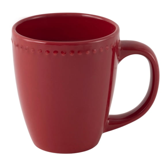 Mainstays 16oz Brynn Red Stoneware Mug