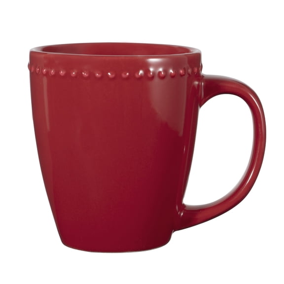 Mainstays 16oz Brynn Red Stoneware Mug
