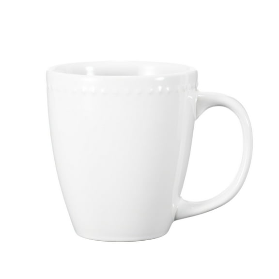Mainstays 16oz Brynn White Stoneware Mug