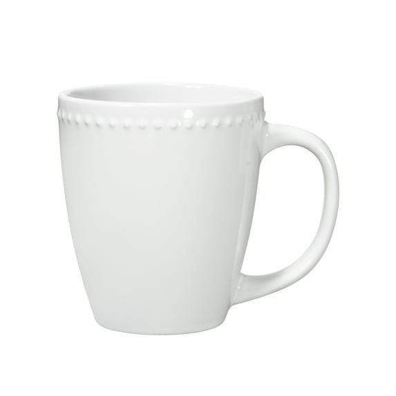 Mainstays 16oz Brynn White Stoneware Mug