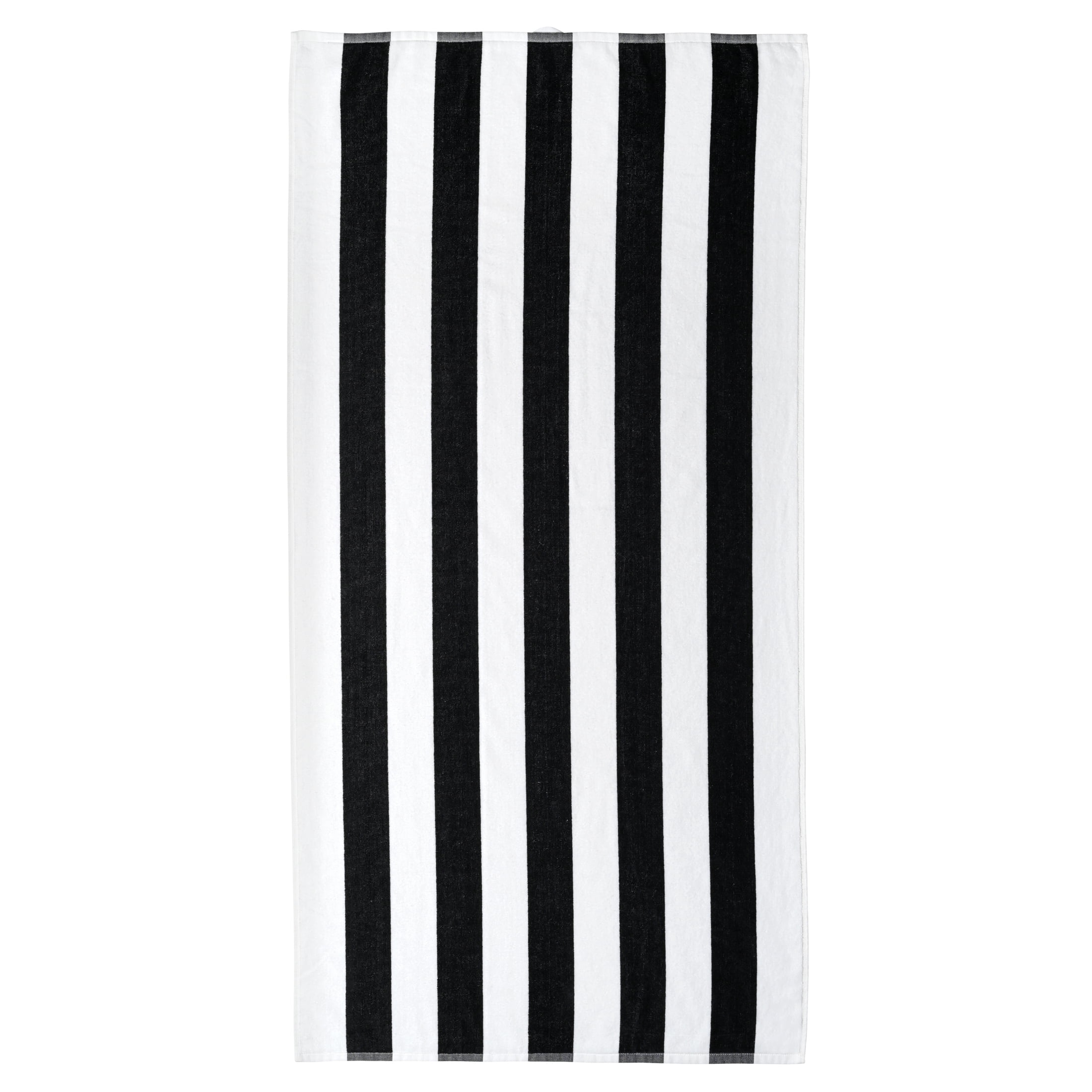 Mainstays Cabana Stripe Cotton Blend Beach Towel, 58 x 28, B