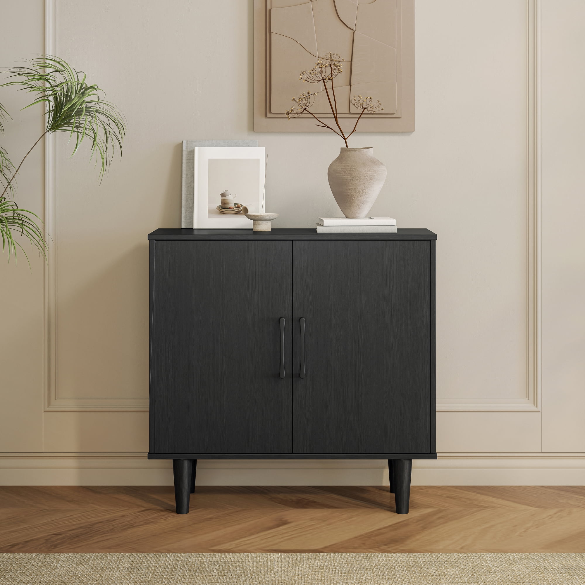 Mainstays Accent Cabinet, Black