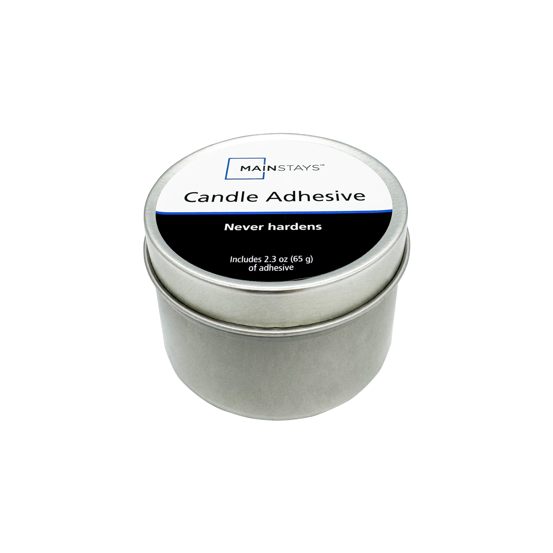Mainstays Candle Adhesive, 2.3 oz, Unscented, off-White