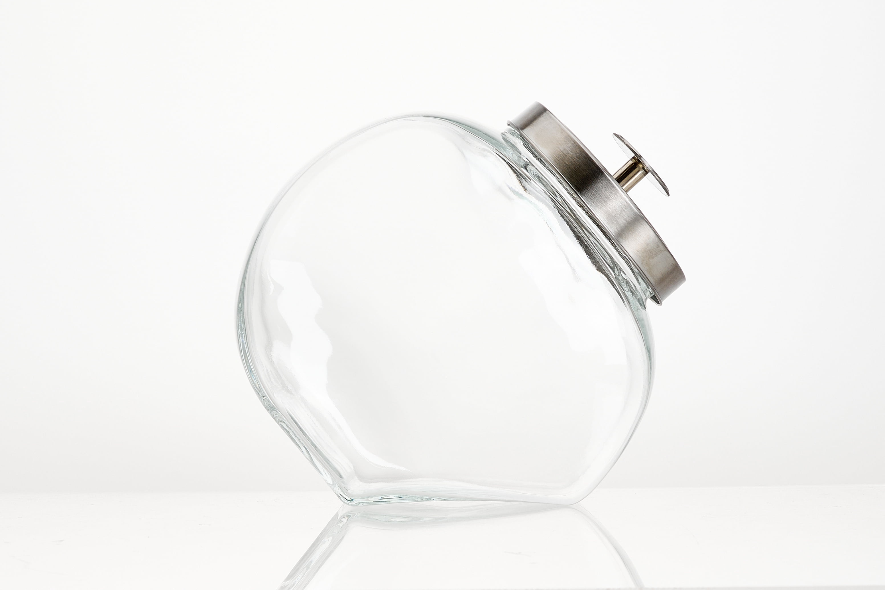 Mainstays Glass Candy Jar with Lid, 145 oz