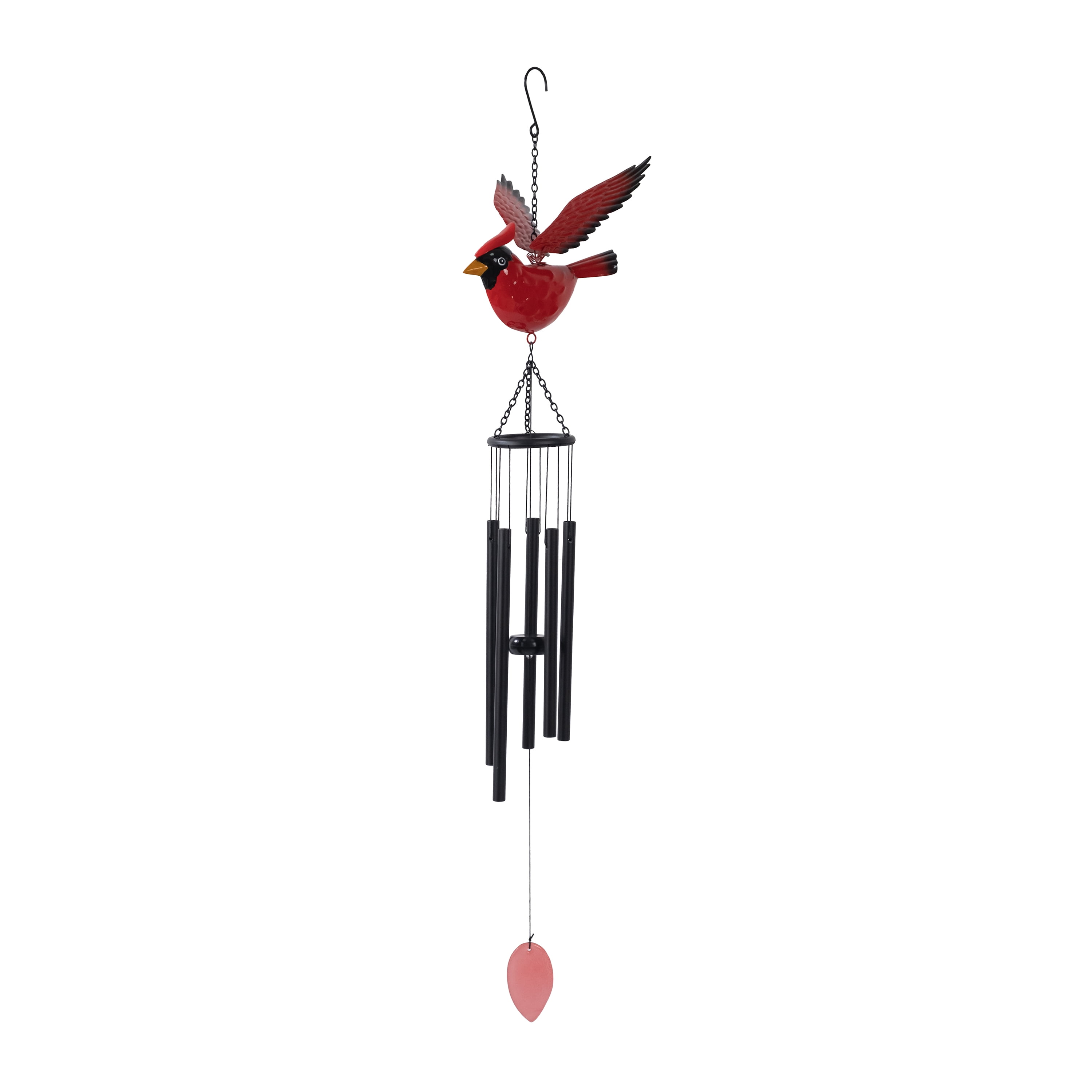 Mainstays Metal Cardinal Outdoor Wind Chime, Weather-Resistant