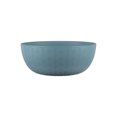 thumbnail image 1 of Mainstays - Light Blue Round Plastic Cereal Bowl, Interwoven Braided Etched, 38-Ounce, 1 of 6