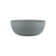 thumbnail image 1 of Mainstays - Light Grey Round Plastic Cereal Bowl, Interwoven Braided Etched, 38-Ounce, 1 of 6