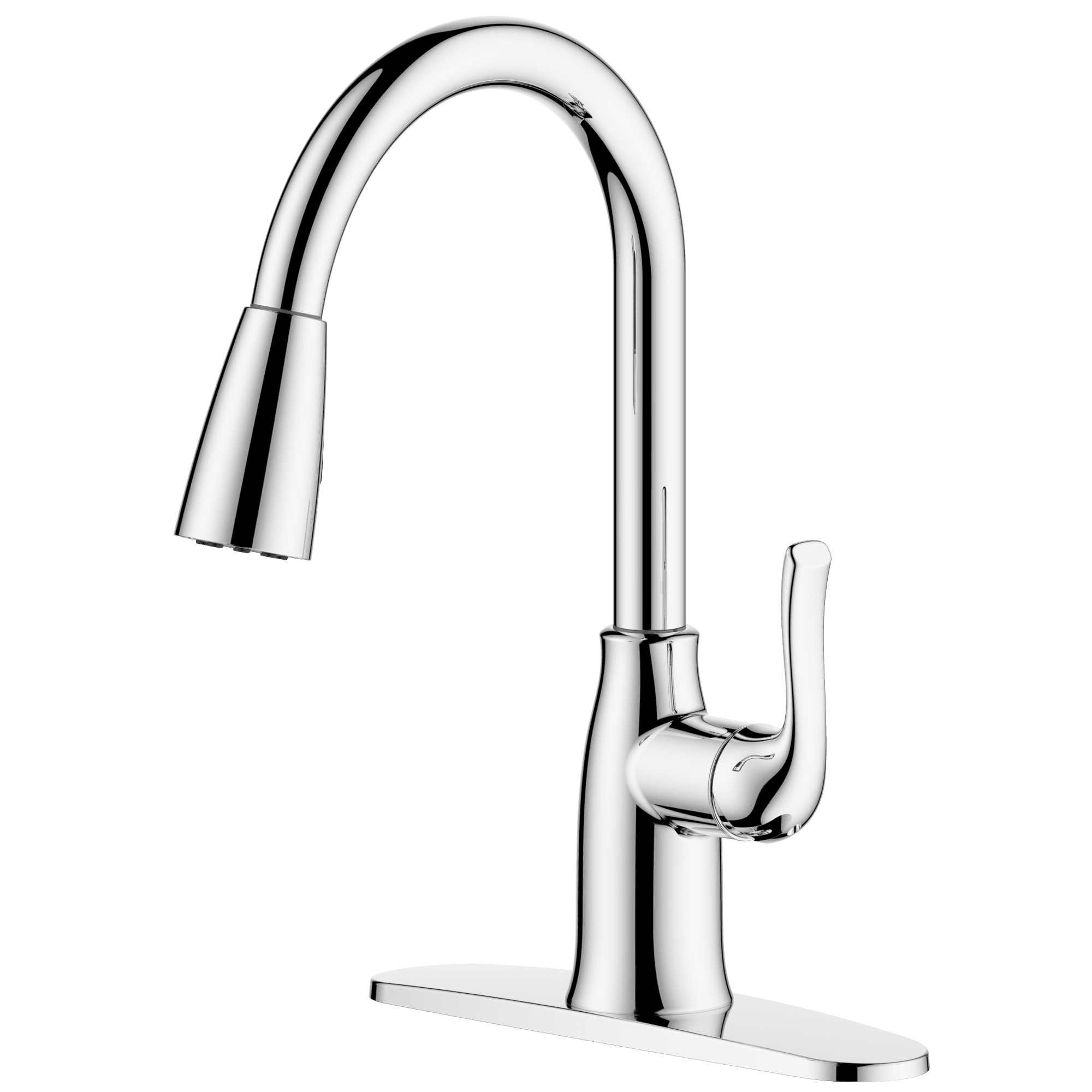 Mainstays Pull Down Kitchen Faucet in Chrome