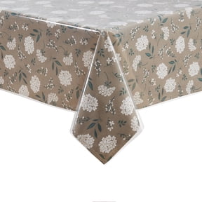 Mainstays PEVA Everyday, Indoor & Outdoor Clear Table Protector, 60" x 84"