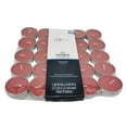 thumbnail image 1 of Mainstays Unscented Red Tealight Candles for Indoor/Outdoor Use, 25 Count, 1 of 4