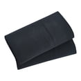 thumbnail image 1 of Mainstays Dreamy Soft 2‑Pack 220 Thread Count Brushed and Washed Sateen Cotton King Pillowcases, Rich Black, 1 of 9