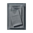 thumbnail image 1 of Mainstays Dreamy Soft 3‑Piece 220 Thread Count Brushed and Washed Sateen Cotton Bed Sheet Set, Deep Pocket, Twin, Soothing Grey, 1 of 8