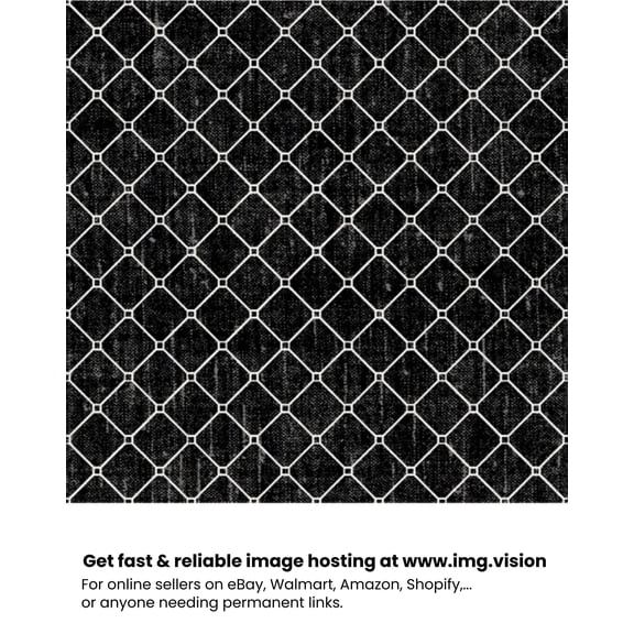 MS CTN DUCK FC 2YD GEO MESH BLACK