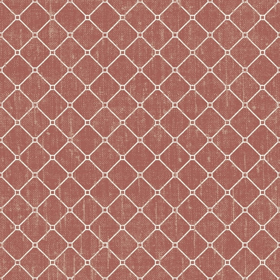 Mainstays 2 Yard Cut 100% Cotton Duck Printed Fabric, Geo Mesh Design, Terracotta Dream, Home Dcor Projects, Quilting, Crafting & Sewing, Soft, Comfortable Feel