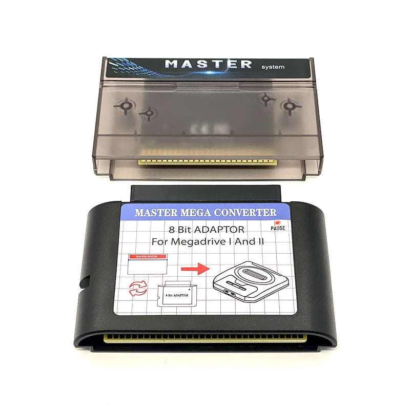 Master System Adapter Master System Adapter & 1000 Games Cartridge,Play Retro 8-Bit Games on ...